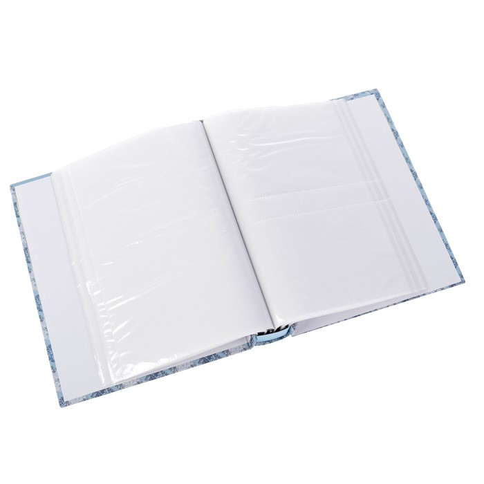 Фотоальбом на 100 фото 10х15 см "Разнотравье" в коробке 20,5х26х6 см МИКС