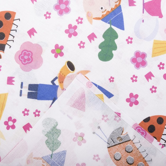 КПБ 1.5сп Пэчворк 143*215, 150*214, 70*70 см 1 шт, бязь, хл100 120 гм