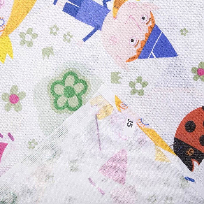 КПБ 1.5сп Бен, Холли и Гастон 143*215, 150*214, 70*70 см 1 шт, бязь, хл100 120 гм