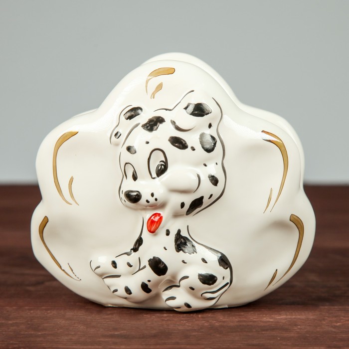 Салфетница "Пёсик далматинец"