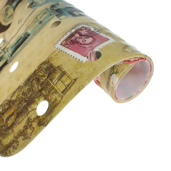 Коврик в раковину "Европа" 29,5x24,5 см, цвет МИКС