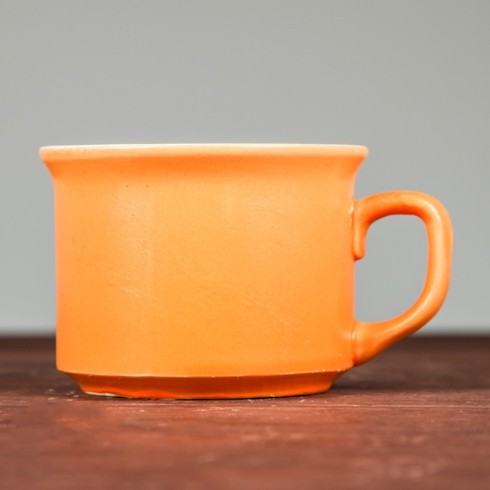 Кружка 0,25 л оранжевый комби