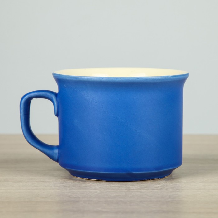 Кружка 0,25 л синий комби