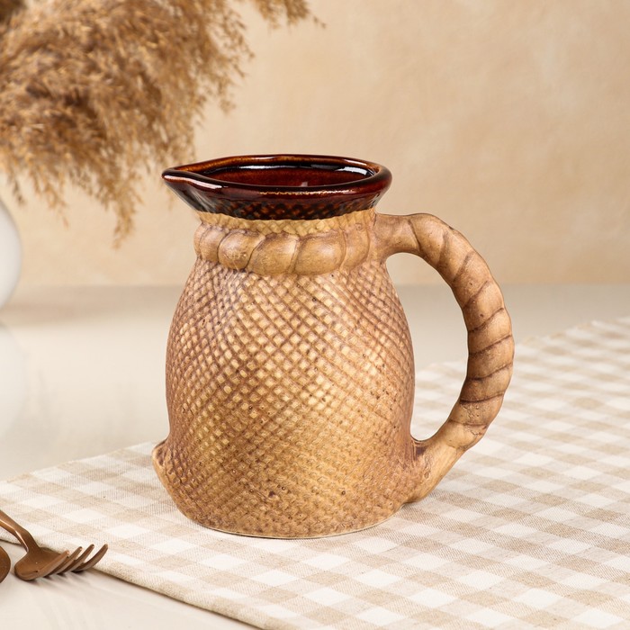 Кружка для пива 0,5 л, "Мешок", To beer or not to beer