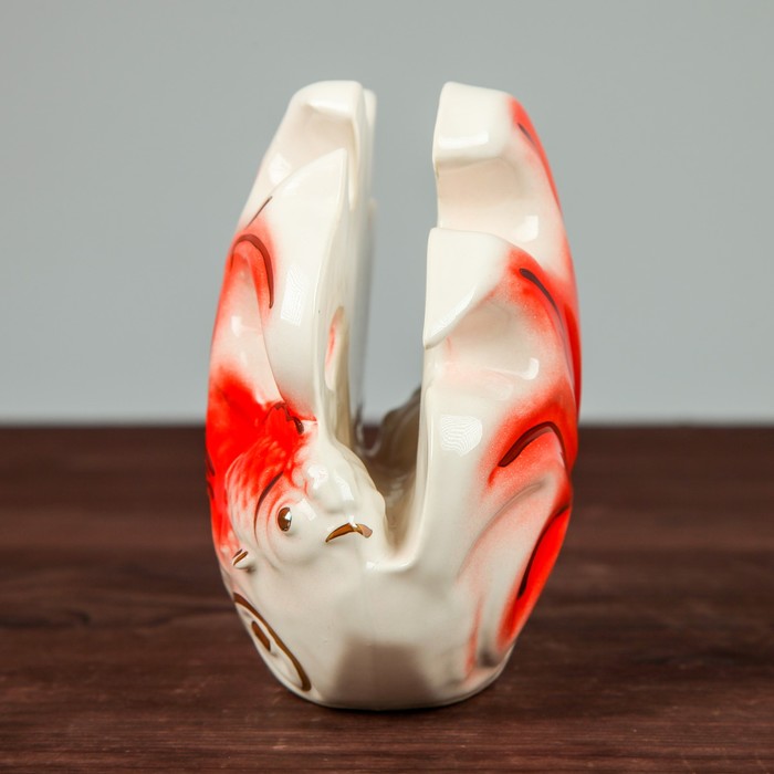 Салфетница "Рыбка" красная