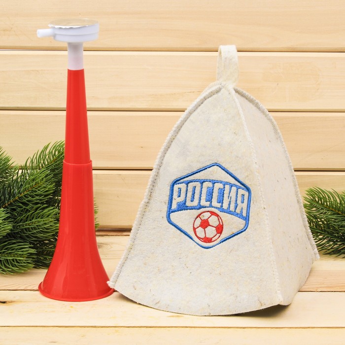 Набор "Россия": шапка и дудка