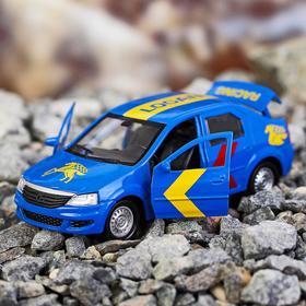 

Машина металлическая Renault Logan, открываются двери и багажник