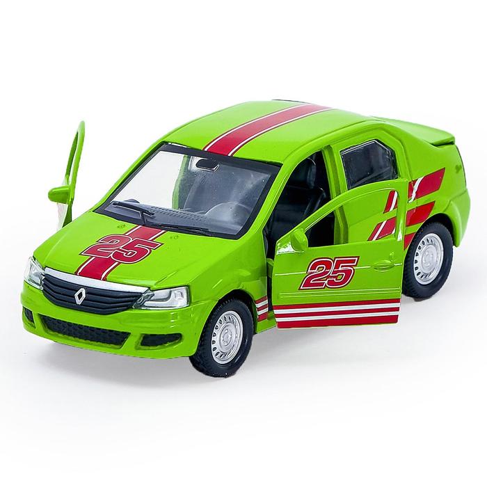 Машина металлическая Renault Logan, открываются двери и багажник