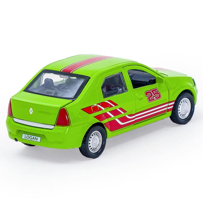 Машина металлическая Renault Logan, открываются двери и багажник