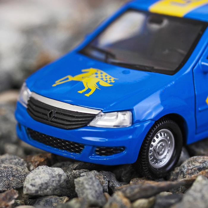 Машина металлическая Renault Logan, открываются двери и багажник