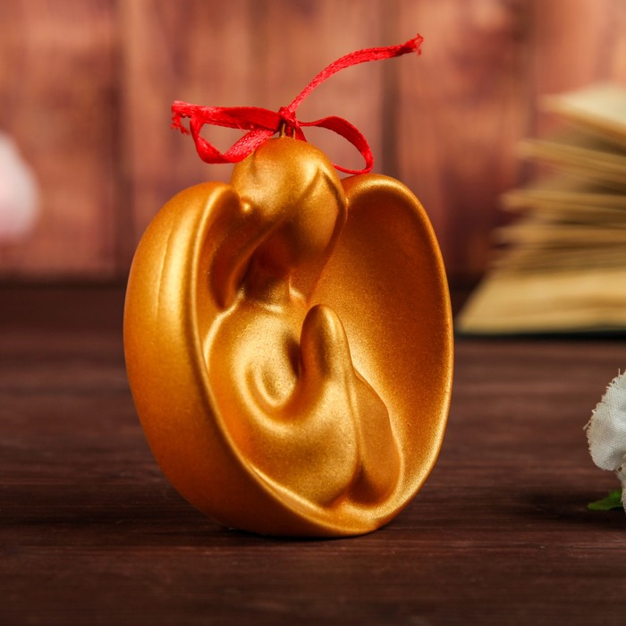 Оберег "Мадонна", золотой