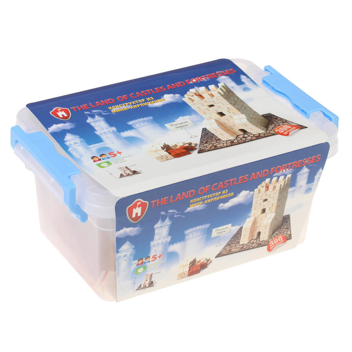 Конструктор керамический "Въездная башня", 300 деталей