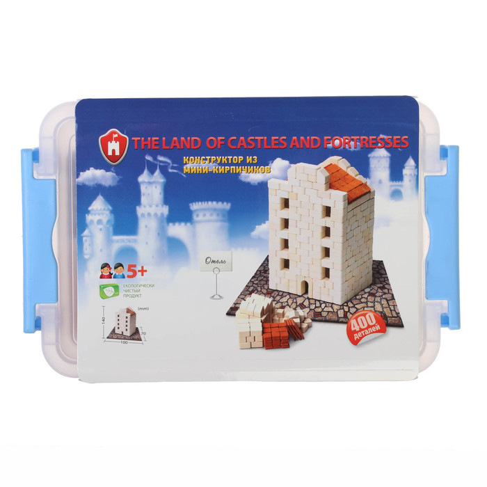 Конструктор керамический "Отель", 400 деталей