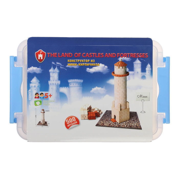 Конструктор керамический "Маяк", 500 деталей