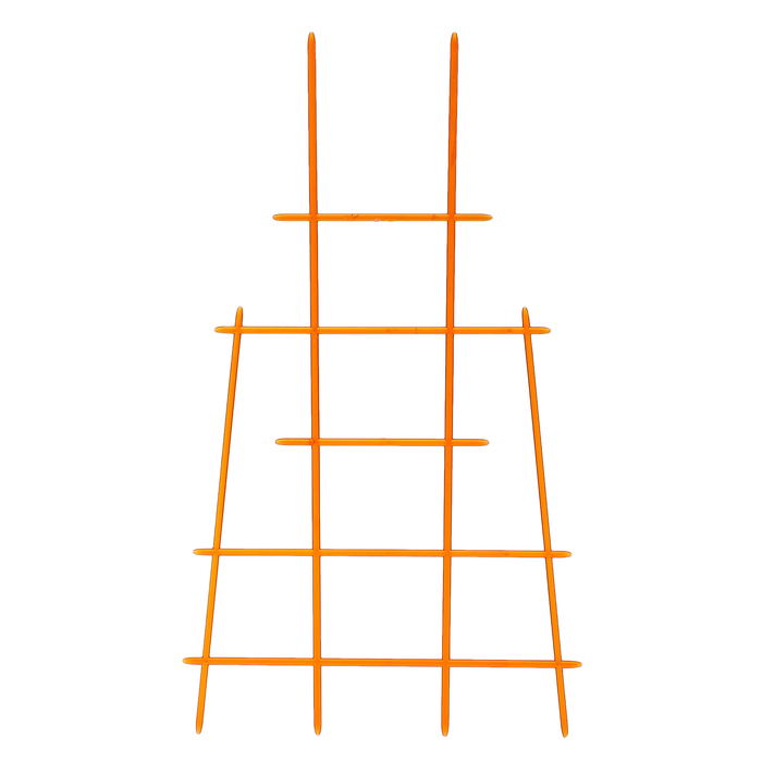 Лесенка для цветов, цвет оранжевый