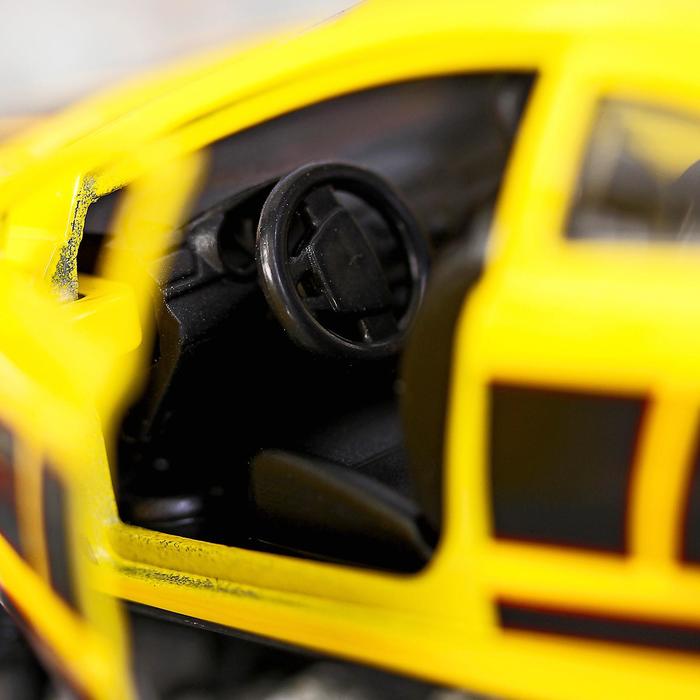 Машина металлическая Kia Rio, открываются двери, багажник, инерция, 12 см