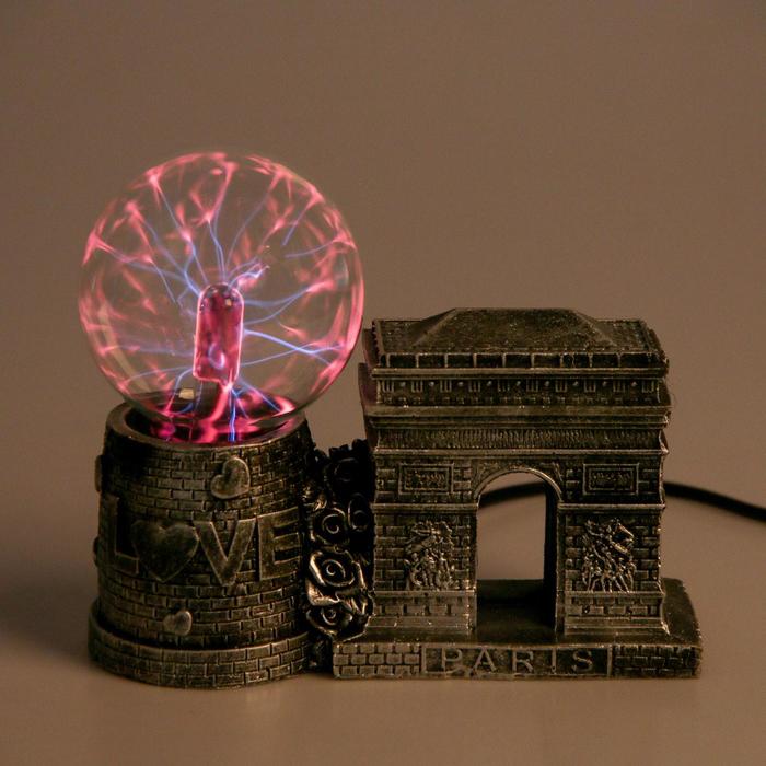 Плазменный шар полистоун "Триумфальная арка" МИКС 14х17х7 см