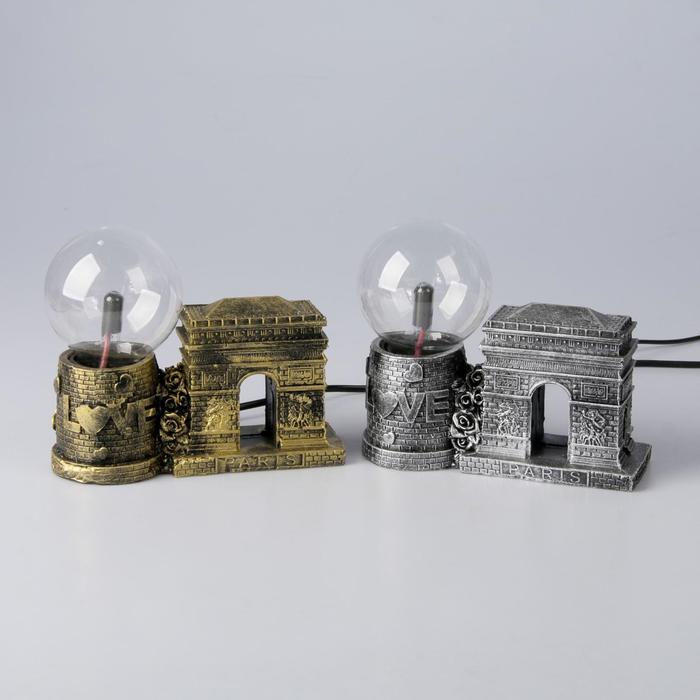 Плазменный шар полистоун "Триумфальная арка" МИКС 14х17х7 см