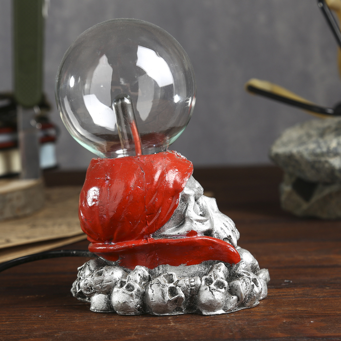 Плазменный шар полистоун "Клад мертвецов" МИКС 16х11х10,5 см