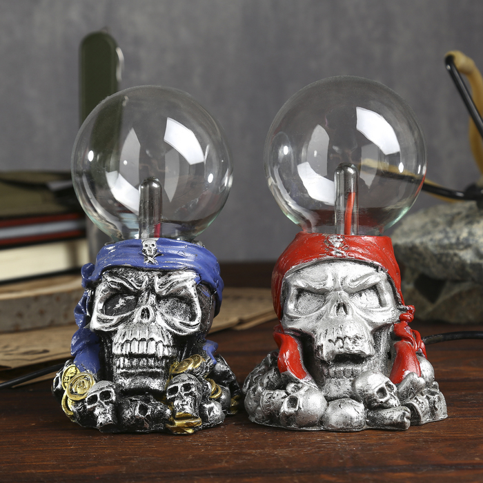 Плазменный шар полистоун "Клад мертвецов" МИКС 16х11х10,5 см