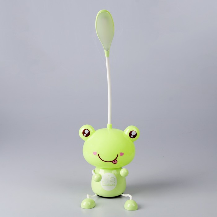 Лампа настольная "Лягушонок" LED USB-провод 11х12х37 см