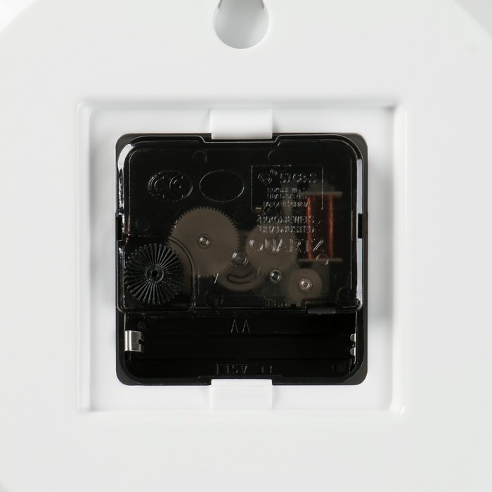 Часы настенные "Эйфелева башня", белый обод, 28х28 см