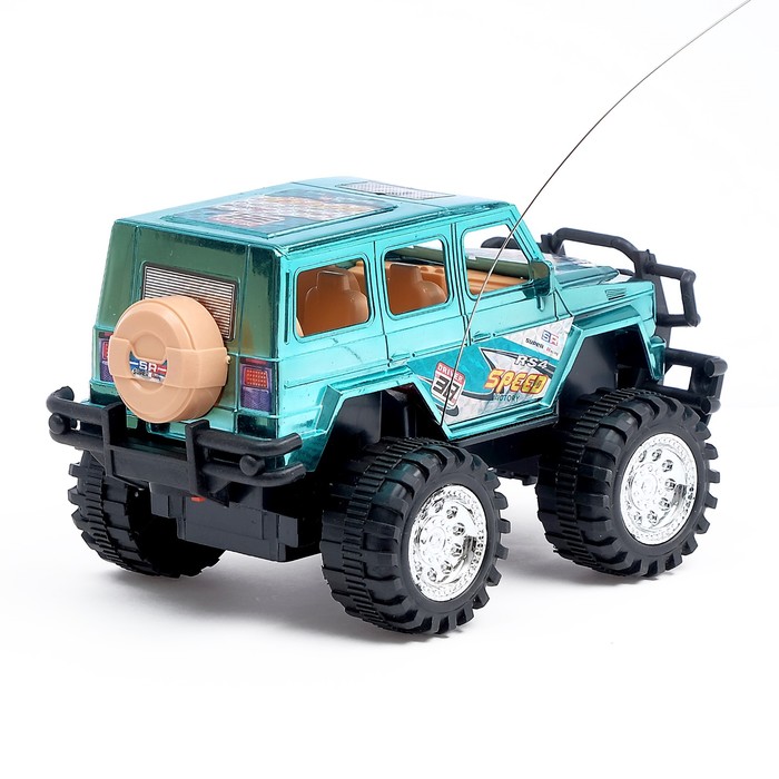 Машина радиоуправляемая "Гелик", работает от батареек, световые эффекты, МИКС