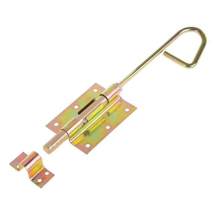 Задвижка дверная ЗД 011, 140 мм, оцинкованная