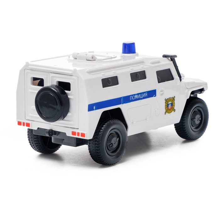 Машина "Тигр Полиция", масштаб 1:29, свет и звук, инерция