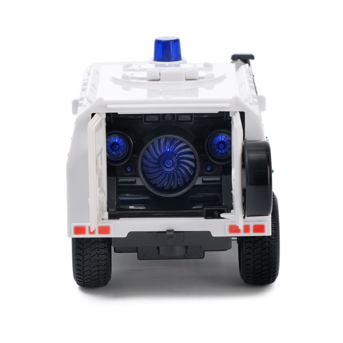 Машина "Тигр Полиция", масштаб 1:29, свет и звук, инерция