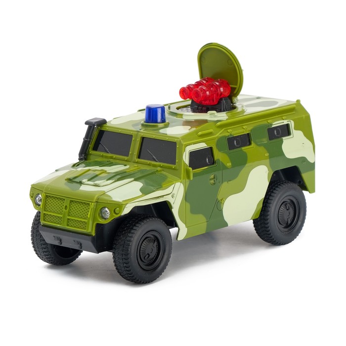 Машина "Джип", масштаб 1:29, свет и звук, механика