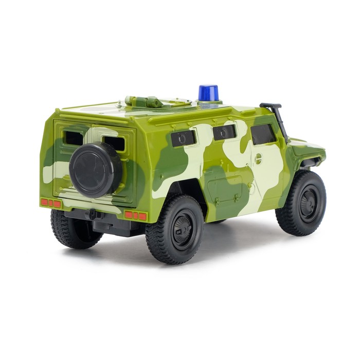 Машина "Джип", масштаб 1:29, свет и звук, механика