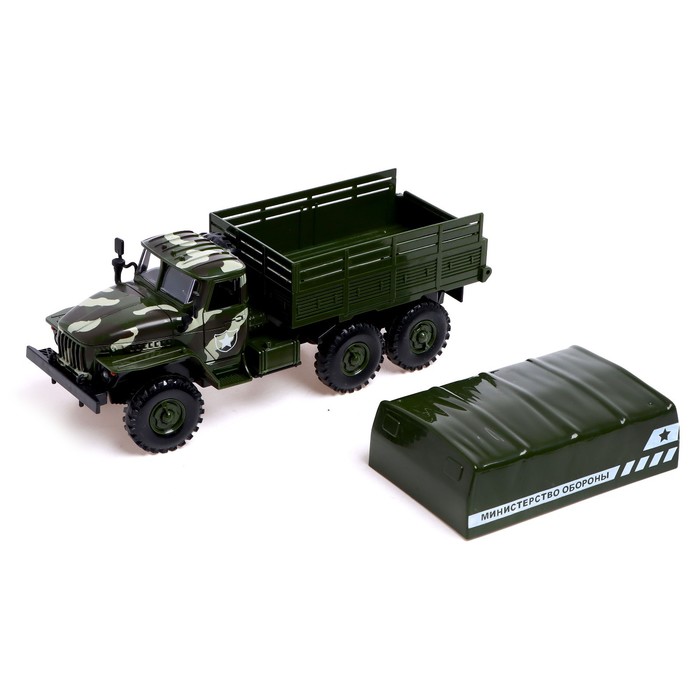 Грузовик "Военный", свет и звук, механика