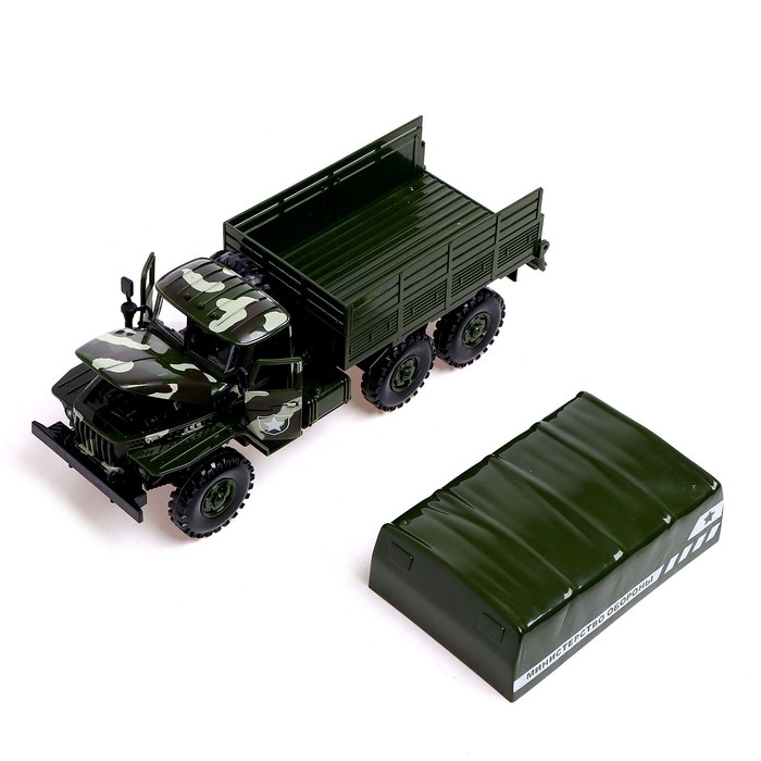 Грузовик "Военный", свет и звук, механика