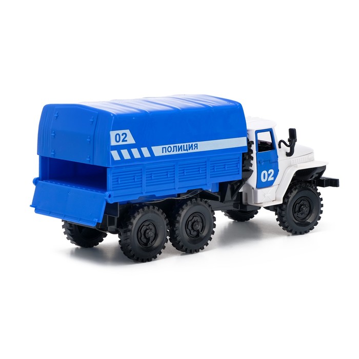 Машина инерционная "Полиция", свет и звук