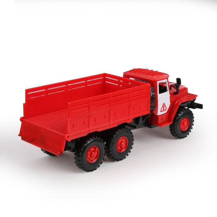 Машина инерционная "Пожарная служба", свет и звук