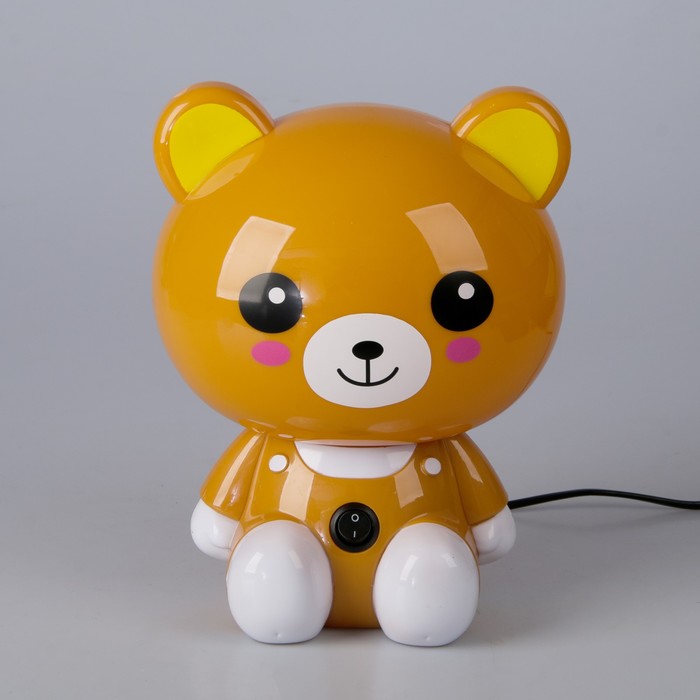 Лампа настольная "Оранжевый медведь" 25х20х15 см