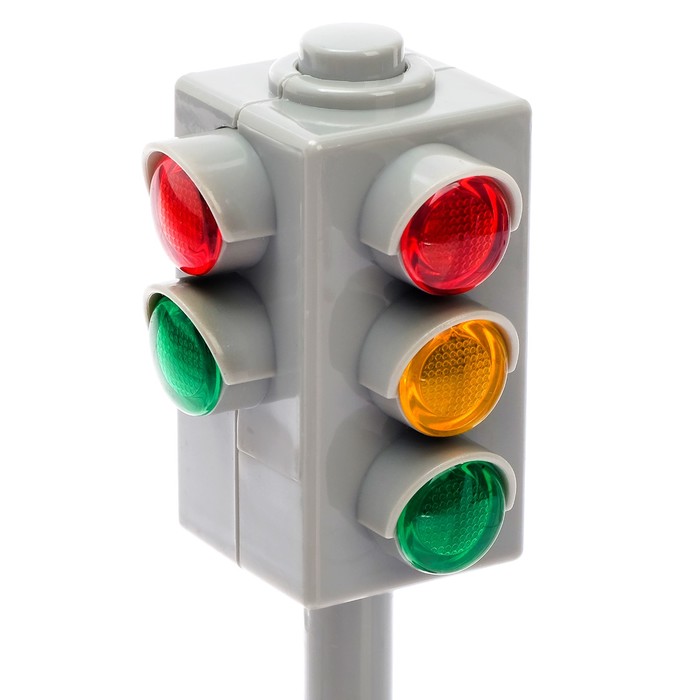 Набор дорожных знаков "Город", с светофором, световые и звуковые эффекты