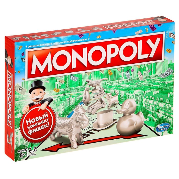 цена Настольная игра «Монополия», классическая