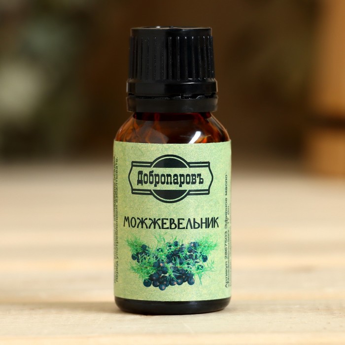 

Эфирное масло "Можжевельник", флакон-капельница, 17 мл "Добропаровъ"