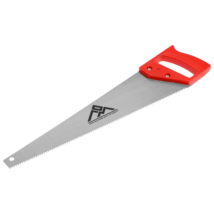 Ножовка по дереву ЛОМ, пластиковая рукоятка, 7-8 TPI, 400 мм ножовка по дереву 300 мм пластиковая рукоятка