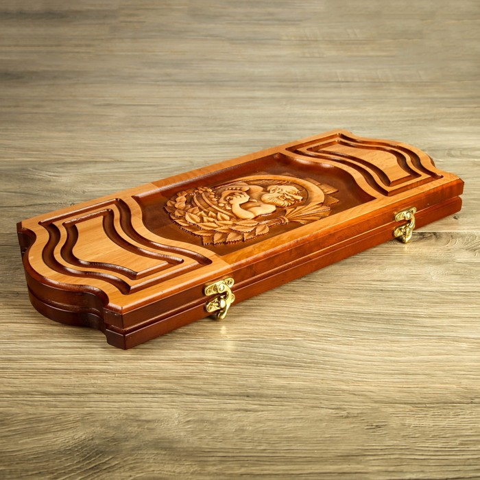 Нарды резные "Банщик"