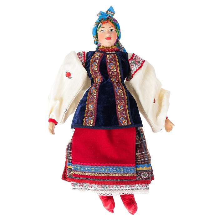 Сувенирная кукла "Женский костюм Киевской губернии"