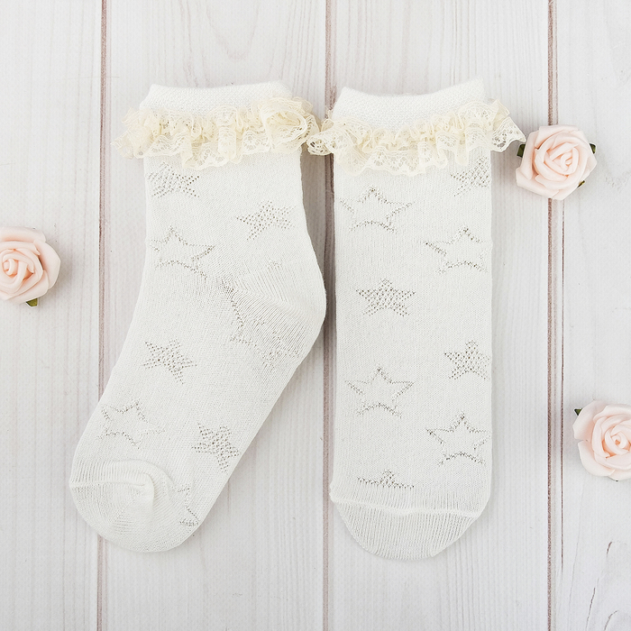 Носки Collorista "Звездочки" 16-18 см, 4-6 лет, 80% хл.,17% п/с, 3% эл.