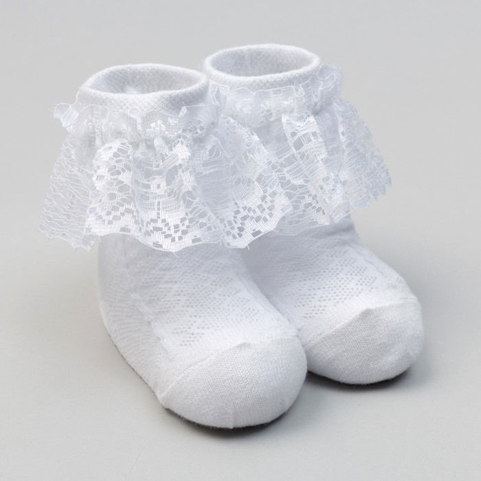 Носки Крошка Я "Геометрия" 8-10 см, 6-9 мес , 80% хл.,17% п/с, 3% эл.