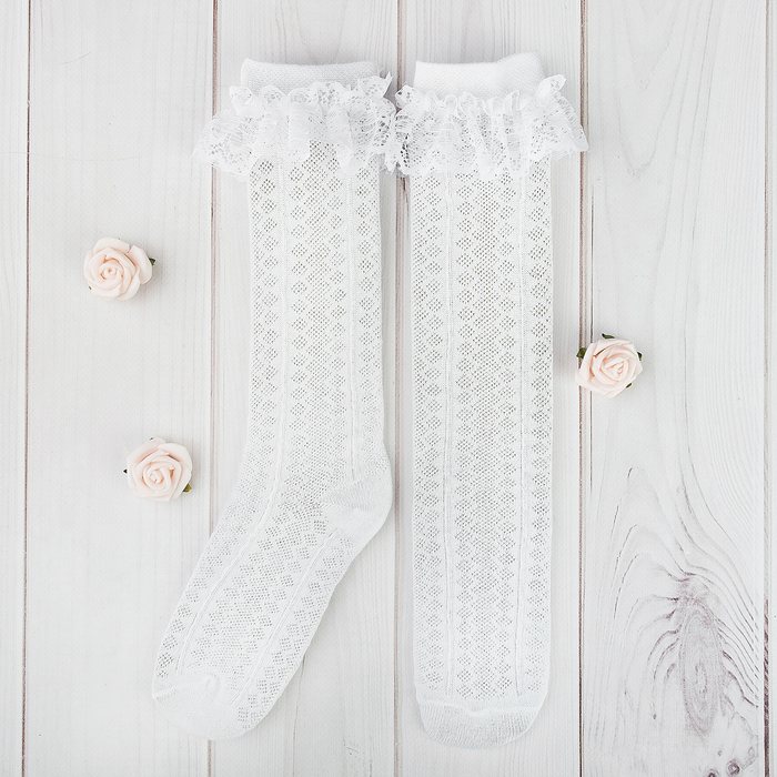 Гольфы Collorista "Геометрия" 16-18 см, 4-6 лет, 80% хл.,17% п/с, 3% эл.