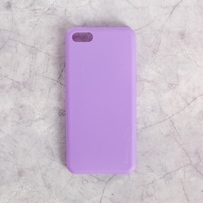 Чехол для телефона Melkco накладка фиолетовый, для iPhone 5C