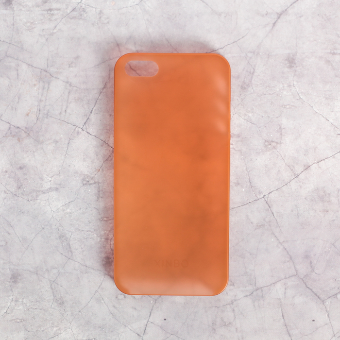 Чехол для телефона XINBO накладка оранжевый, для iPhone 5C
