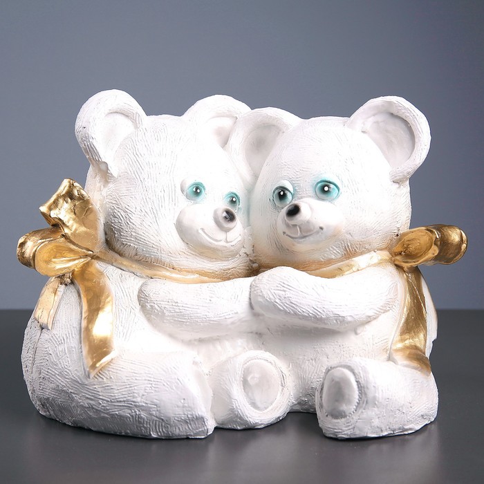 Фигура "Белые мишки" 36см