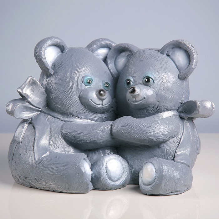 Фигура "Серые мишки" МИКС  30х50 см